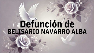 Defunción en Salamanca de BELISARIO NAVARRO ALBA