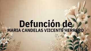 Defunción en Salamanca de MARIA CANDELAS VIICENTE HERRERO