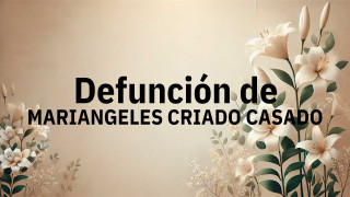 Defunción en Salamanca de MARIANGELES CRIADO CASADO