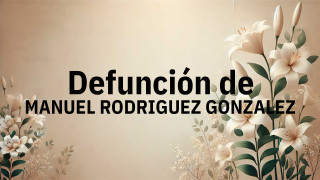 Defunción en Salamanca de MANUEL RODRIGUEZ GONZALEZ