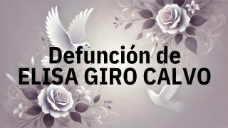 Defunción en Salamanca de ELISA GIRO CALVO