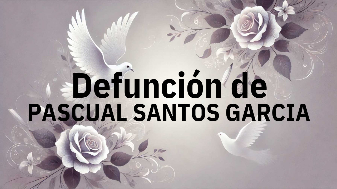 Defunción en Salamanca de PASCUAL SANTOS GARCIA